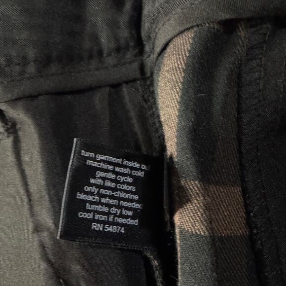 The Limited SZ 8 Ankle Pencil Dress Pants Plaid Pockets Low Waist Career Multi - Picture 9 of 9